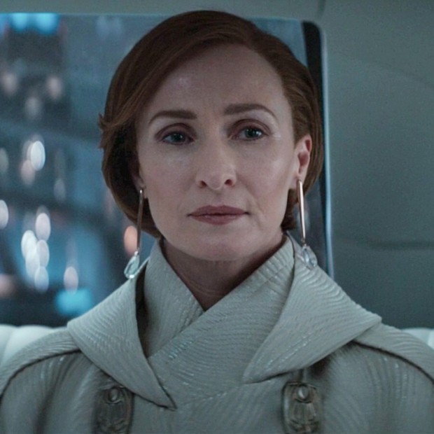 Blurred namesake artwork for Mon Mothma; dog photo to be confirmed